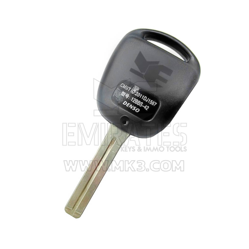 Coque de clé télécommande Lexus TOY48 courte 2 boutons | MK3
