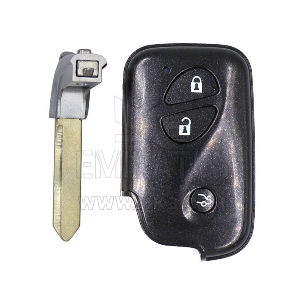 Novo invólucro de chave remota inteligente BYD com 3 botões - capa remota Emirates Keys, capa de chave remota de carro, substituição de invólucros de chaveiro a preços baixos.