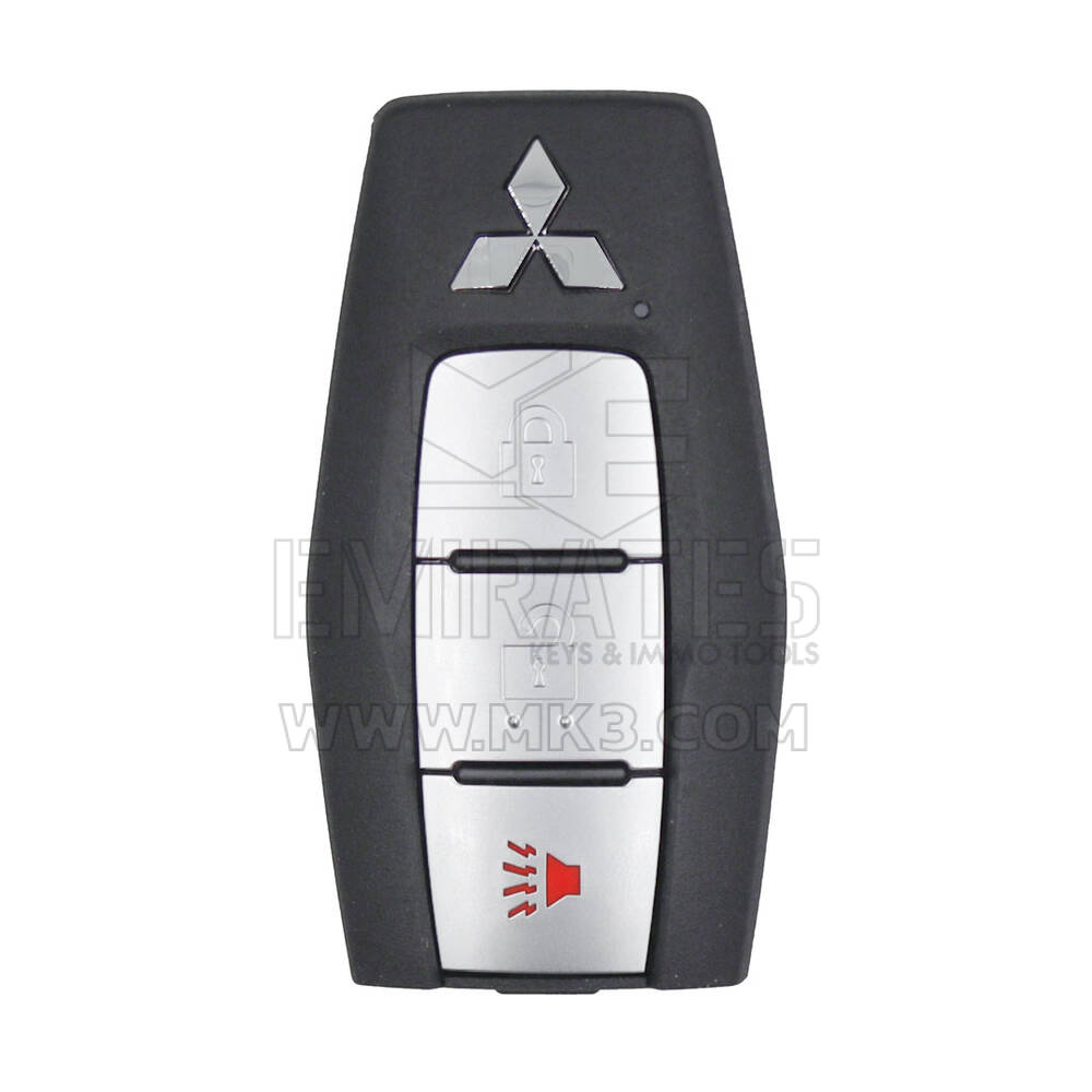 Chave remota inteligente original Mitsubishi Outlander 2022-2023 2 + 1 botões 433 MHz 8637C253