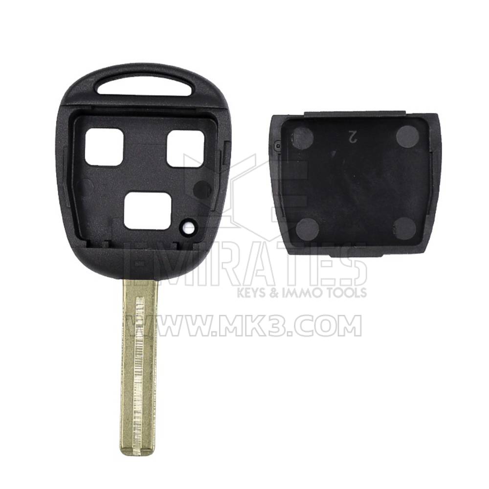 HIGH QUALITY Lexus Remote Key Shell 3 Buttons TOY48 Blade, Emirates Keys Remote case, Car remote key cover, Key fob shells replacement at Low Prices.