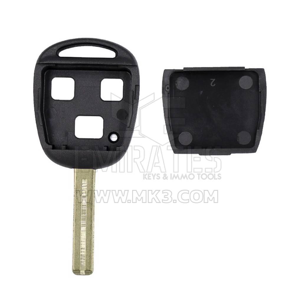 Carcasa para llave remota Lexus de ALTA CALIDAD, hoja TOY48 de 3 botones, funda para control remoto Emirates Keys, cubierta para llave remota para automóvil, reemplazo de carcasas para llavero a precios bajos.