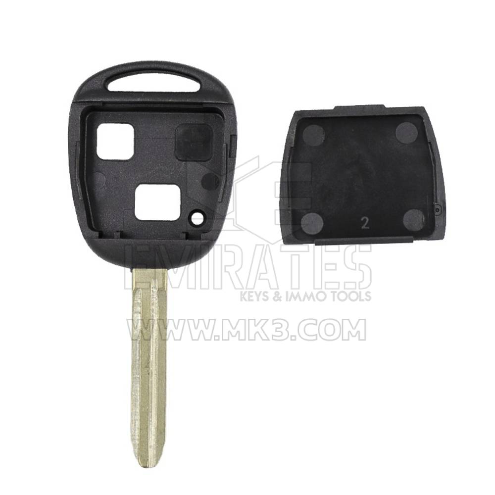 New Aftermarket Toyota Remote Key Shell 2 Buttons TOY43 Blade High Quality, Car Programming, locksmith tools BUY NOW | Emirates Keys