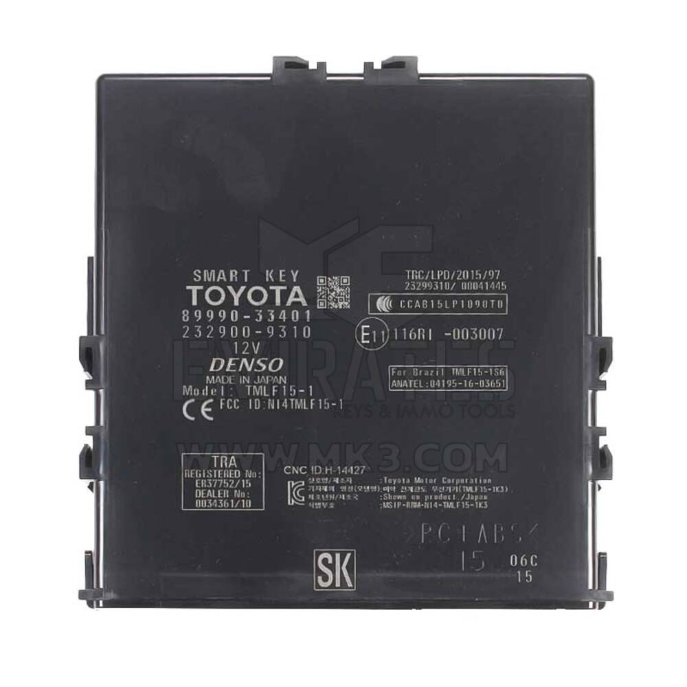 Toyota Camry 2018 Genuine Computer ASSY Smart  chiave  89990-33401