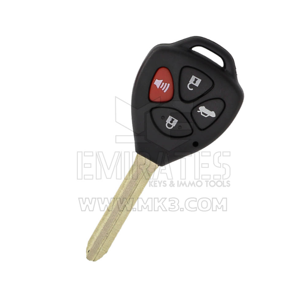 Корпус дистанционного ключа Toyota Warda Camry Corolla Avalon, 4 кнопки, высокое качество