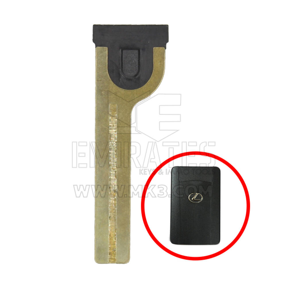 Lama di emergenza Lexus TOY48 per chiave remota Smart Card 69515-30350