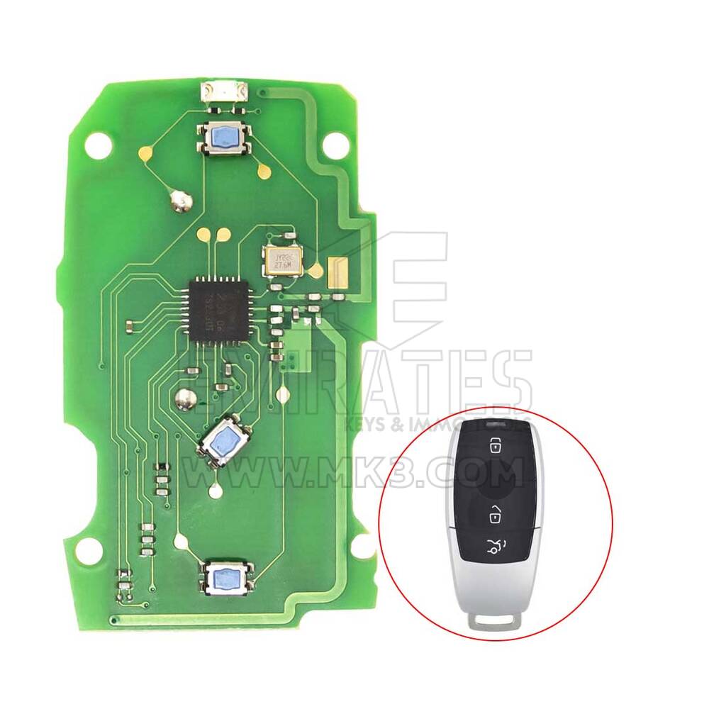 Keydiy KD Universal Smart Key Remote PCB 3 أزرار مرسيدس بنز نوع ZB30