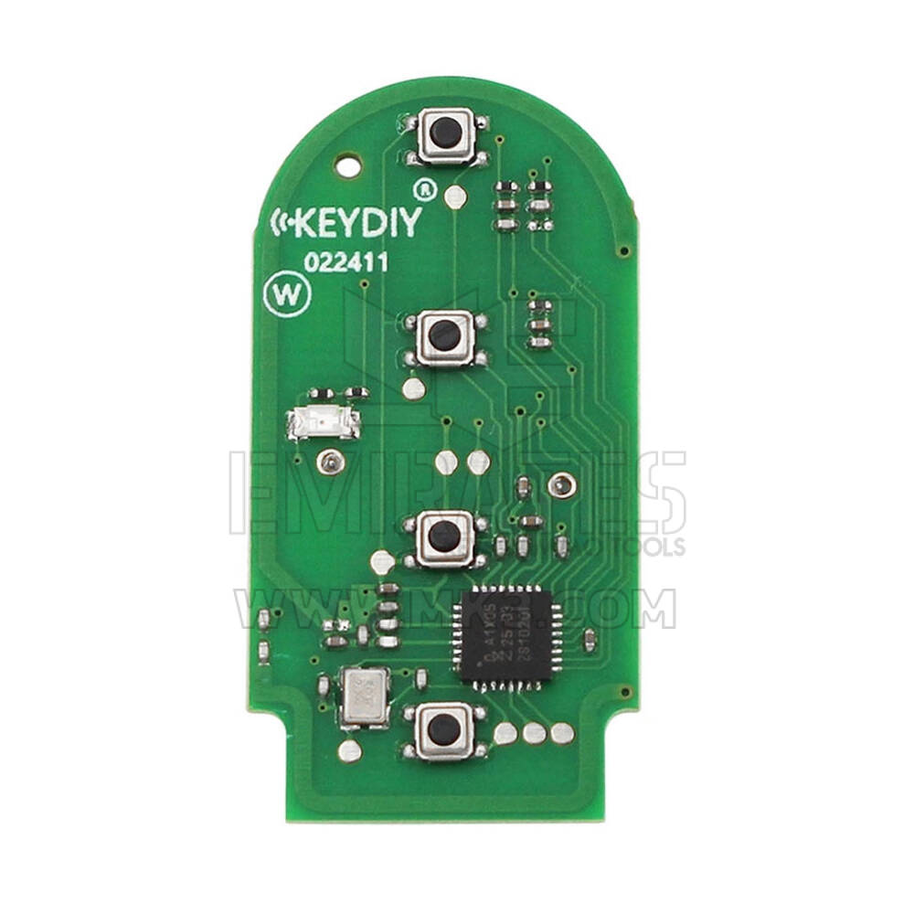 KD Universal Smart Remote PCB 3+1 Botones BMW Tipo ZB23 | mk3