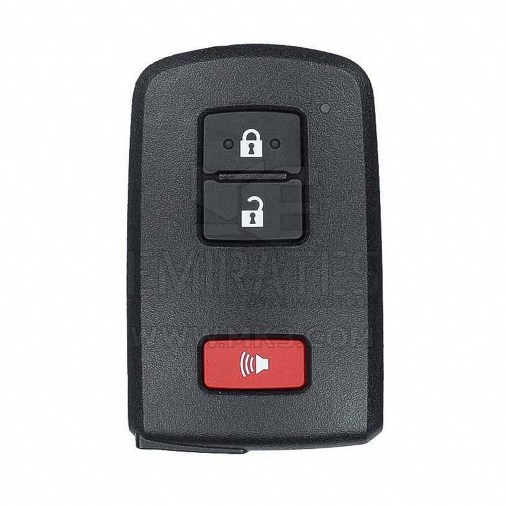 Toyota Land Cruiser UAE 2016-2017 Smart Remote Key 3 Botones 433MHz