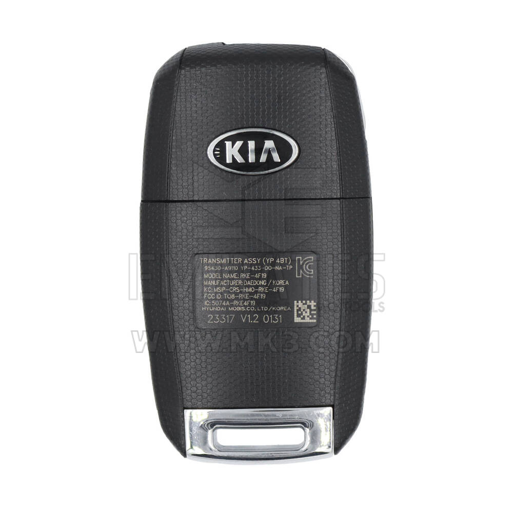 KIA Sedona Carnival Original Flip Remote Key 95430-A9110 | MK3