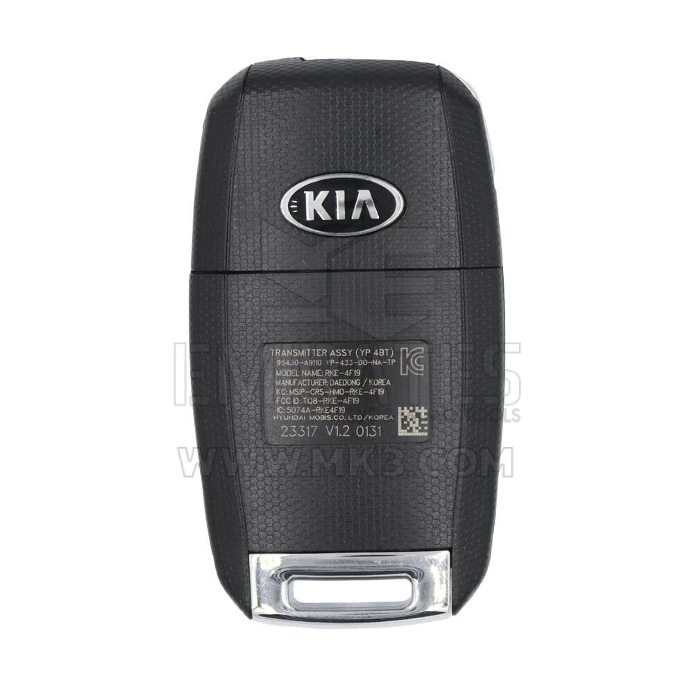 KIA Sedona Carnival Llave remota con tapa original 95430-A9110 | mk3