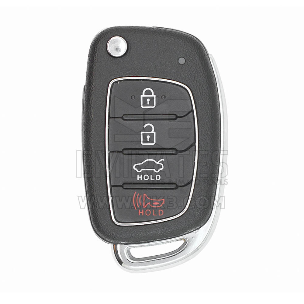 Hyundai HB20 Original Flip Remote Key 3+1 Botões 433MHz 95430-1S110