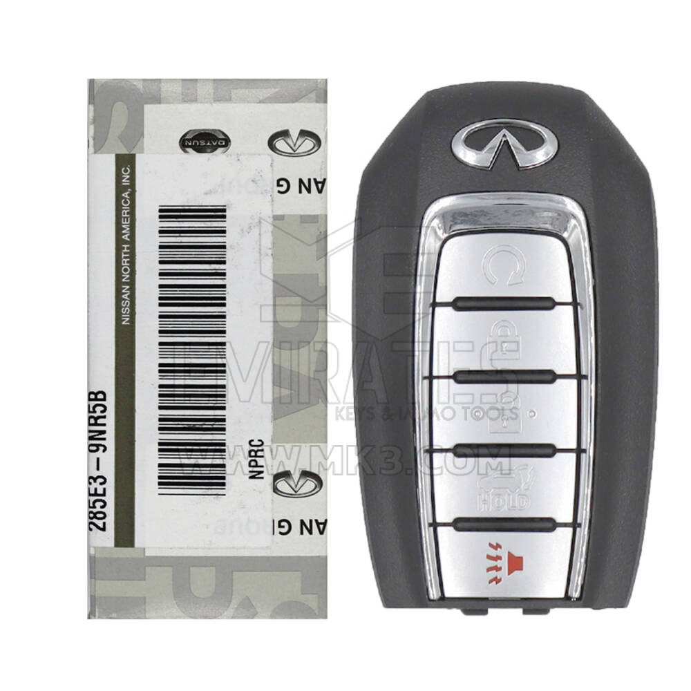 Абсолютно новый Infiniti QX60 2019-2021 Оригинальный/OEM Smart Remote Key 5 кнопок 433 МГц 285E3-9NR5A 285E3-9NR5B / FCCID: KR5TXN7