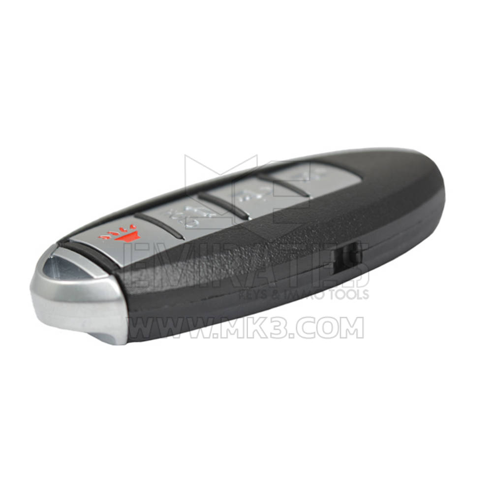 New Aftermarket Nissan Smart Remote Key Shell 3+1 Button with Side Grove Right Battery Type High Quality Best Price | Emirates Keys