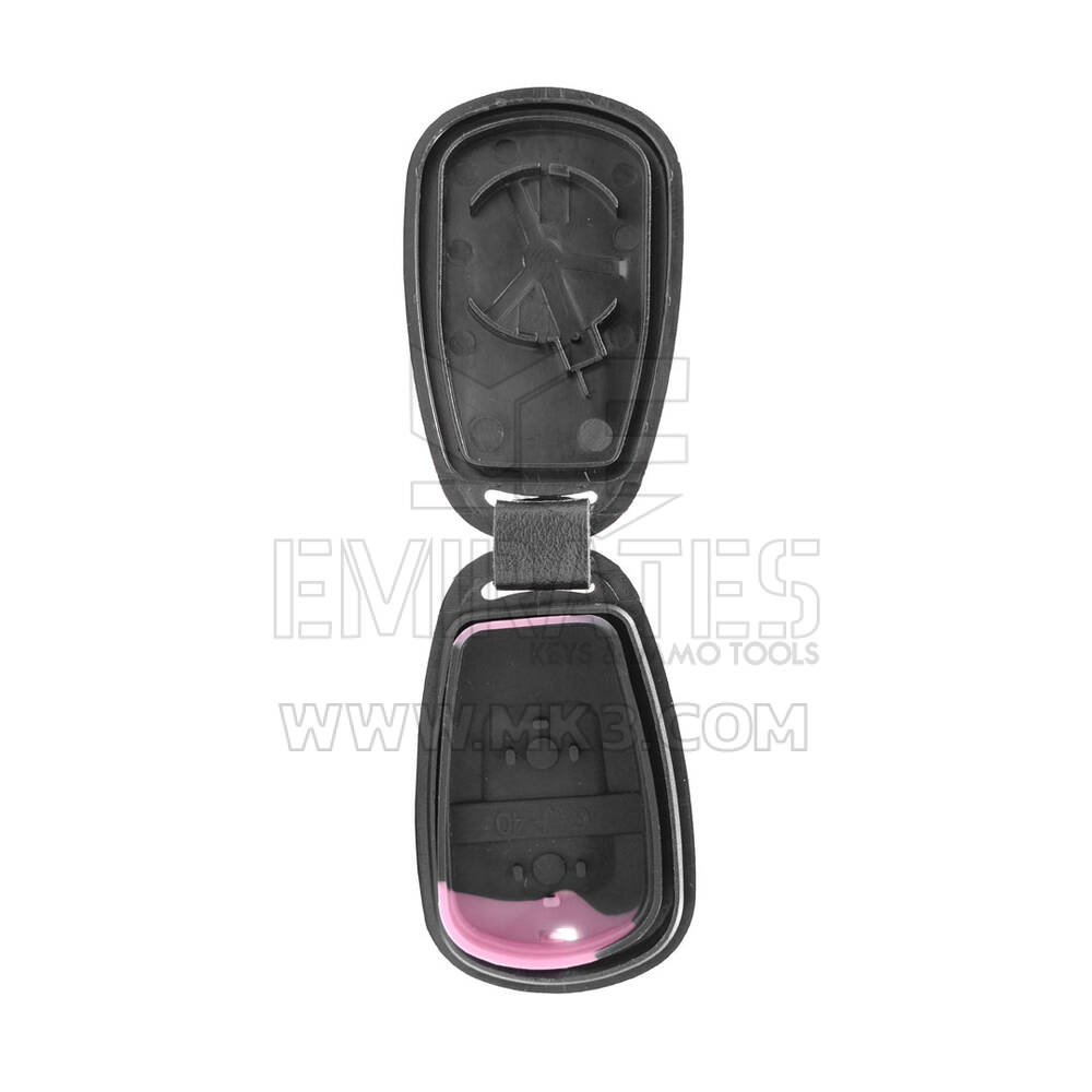 New Aftermarket Hyundai Elantra Remote Key Shell 2 Buttons Black Color With Battery Holder High Quality Best Price | Emirates Keys