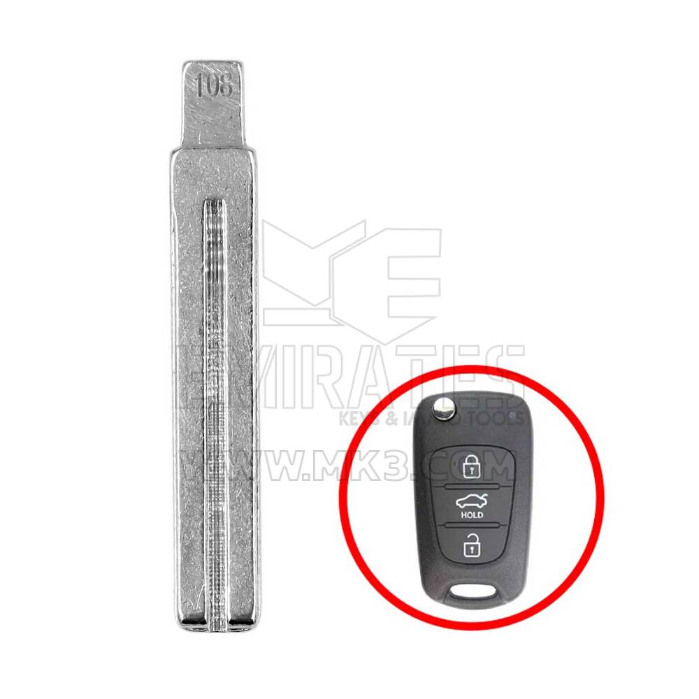 Lama chiave telecomando Kia Hyundai Flip 81996-2L001