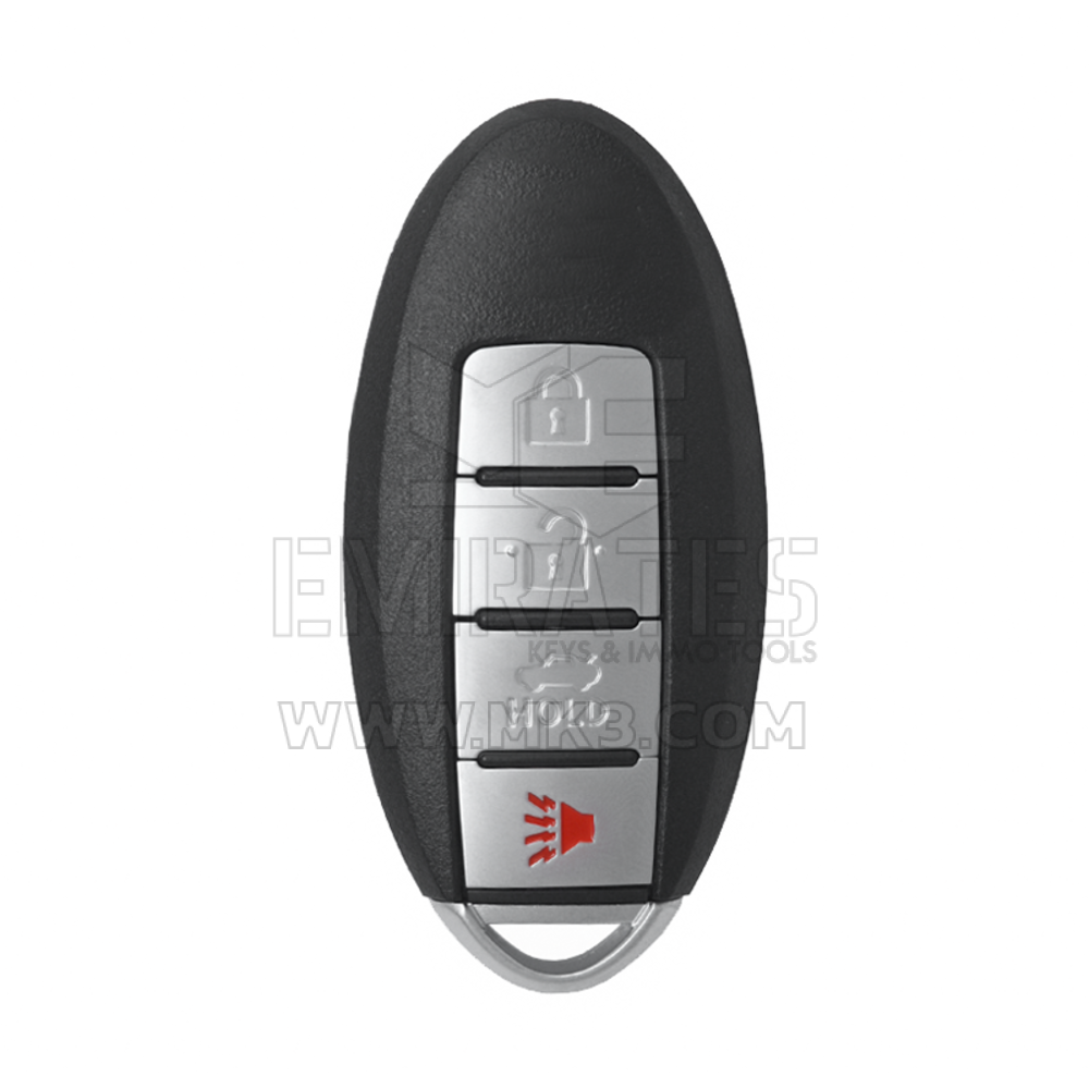 Nissan Armada 2008-2012 Infiniti Smart Key Shell 3+1 Button Middle Battery Type