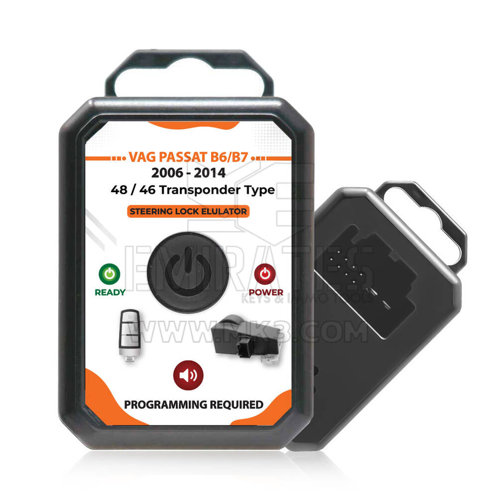 Volkswagen VW B6 / B7 Passat Emulator for 48 / 46 Transponder Type Steering Lock Emulator