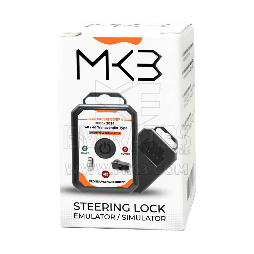 Volkswagen VW B6 / B7 Passat Emulator for 48 / 46 Transponder Type Steering Lock Emulator - MK12357 - f-5