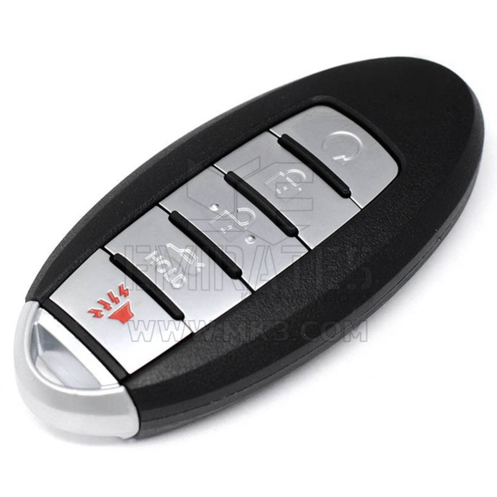 High Quality Aftermarket Infiniti Smart Remote Key Shell 4+1 Button Left Battery Type, Emirates Keys Remote key cover | Emirates Keys