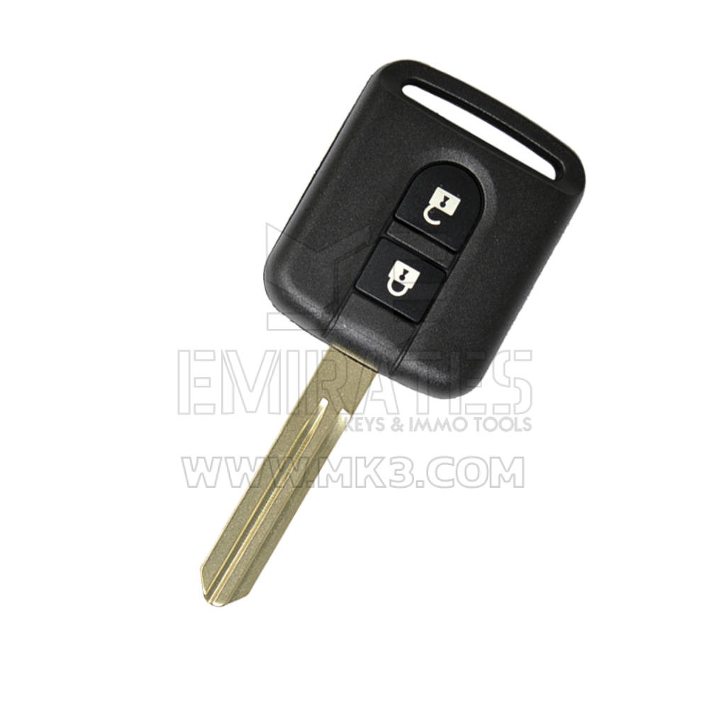 Nissan Navara Qashqai Micra Primera Uzaktan Anahtar Kabı 2 Düğme