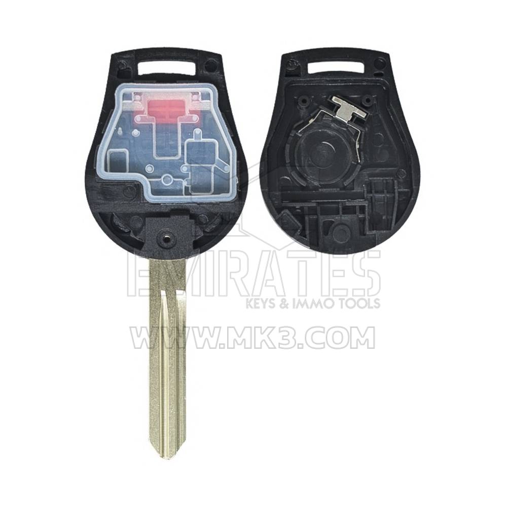 Novo aftermarket Nissan Remote Key Shell 3 botões com pânico de alta qualidade melhor preço | Chaves dos Emirados