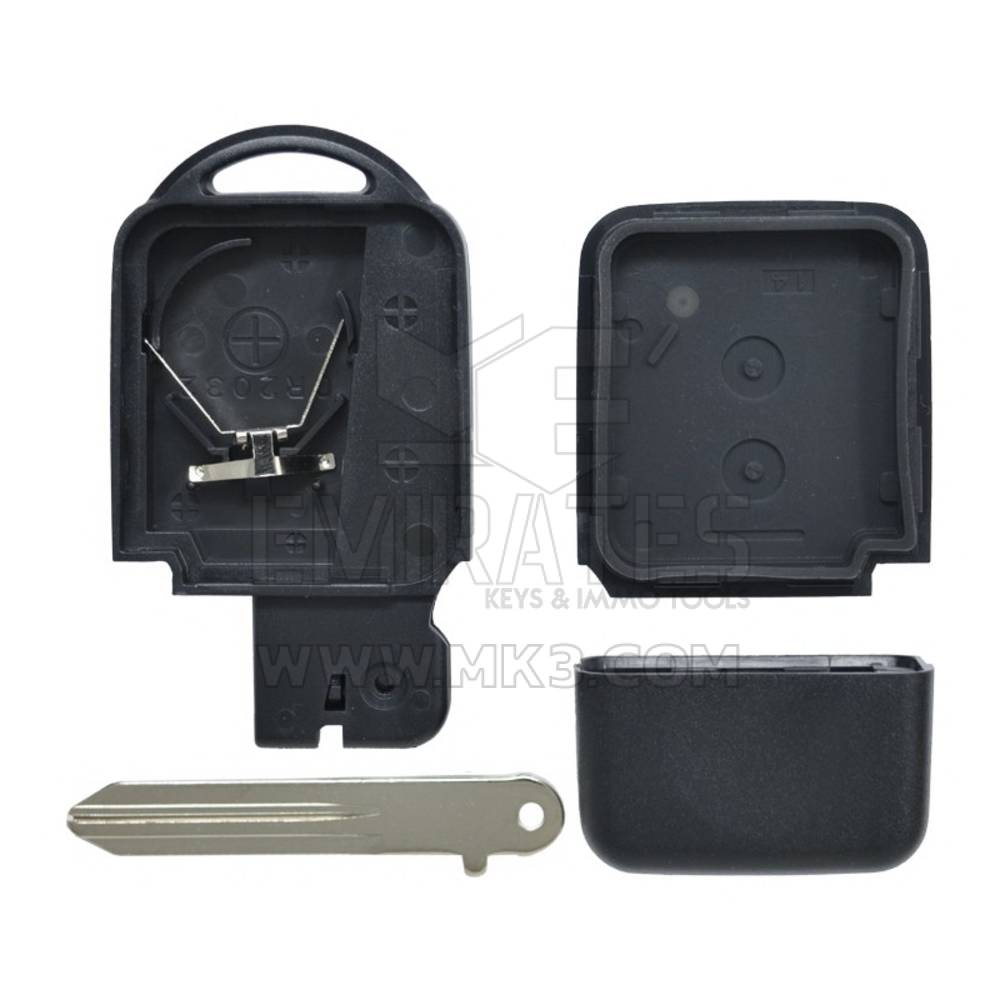 New Aftermarket Nissan Qashqai 2005 Smart Key Remote Shell 2 Button High Quality Best Price | Emirates Keys