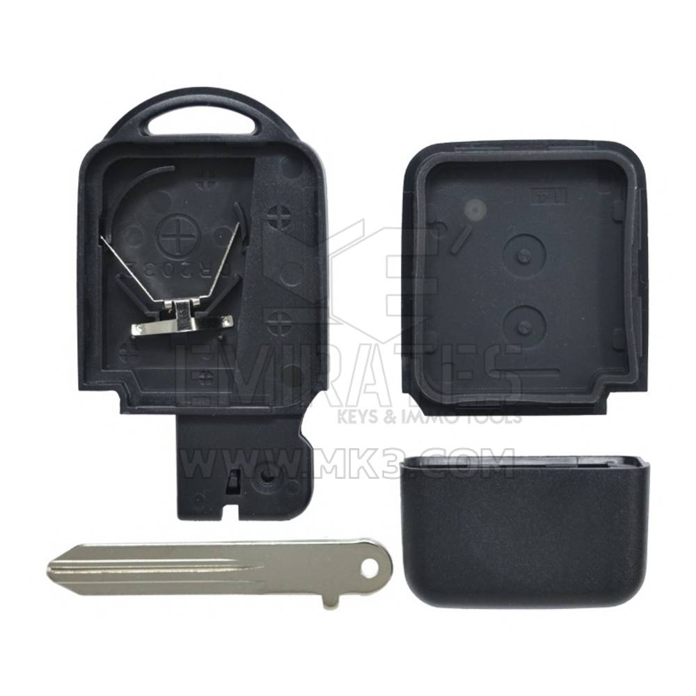 Nuovo aftermarket Nissan Qashqai 2005 Smart Key Remote Shell 2 pulsanti Alta qualità Miglior prezzo | Chiavi degli Emirati