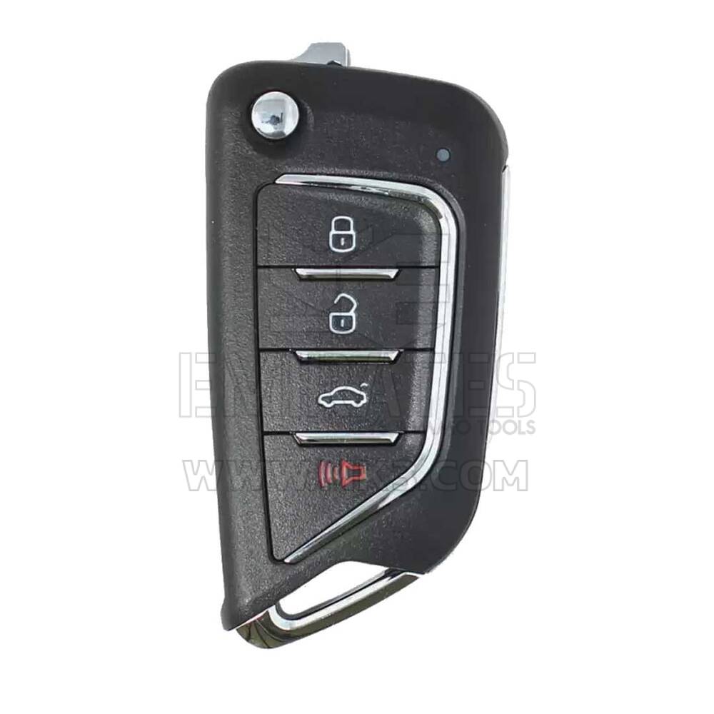 Cara a Cara Universal Flip Remote Key 4 Botones 315Mhz Tipo Cadillac