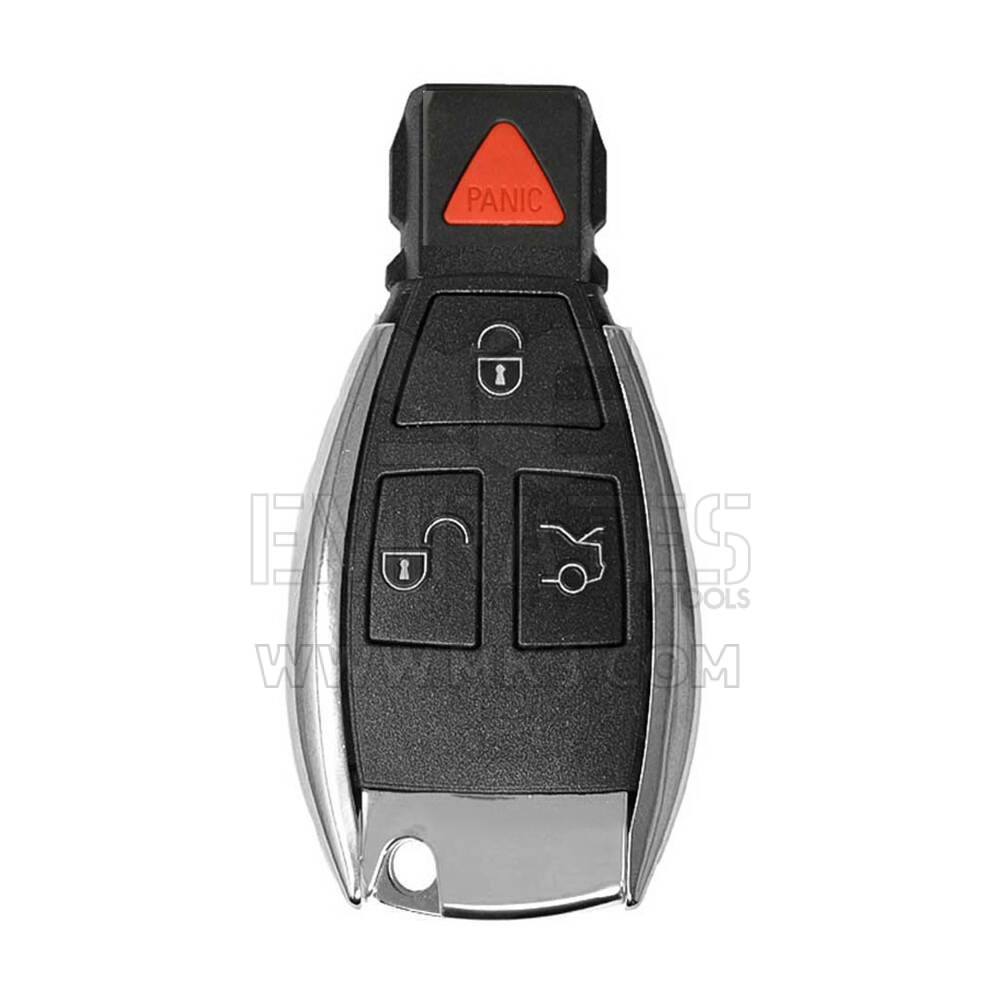 غطاء مفتاح Mercedes Chrome 3 + 1 تم تعديله | MK3
