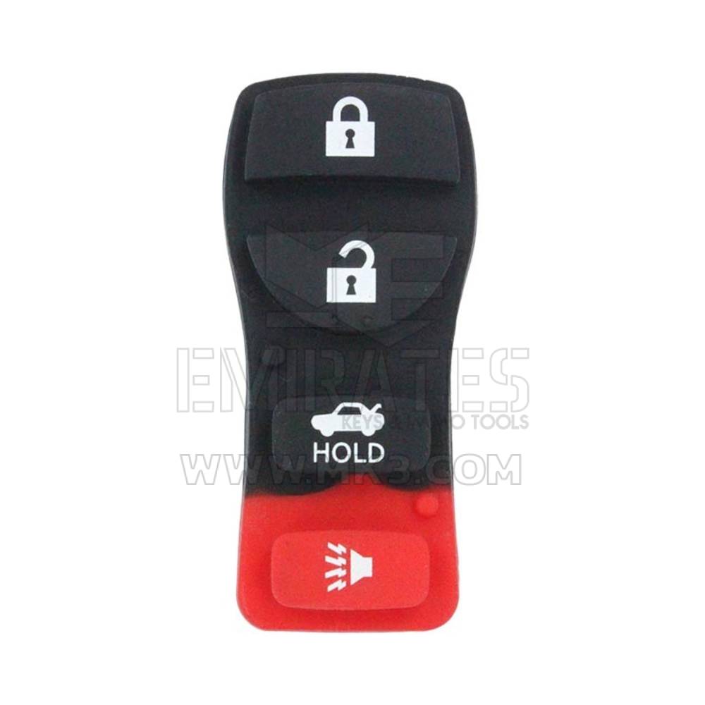 Nissan Rubber Remote 4 Button