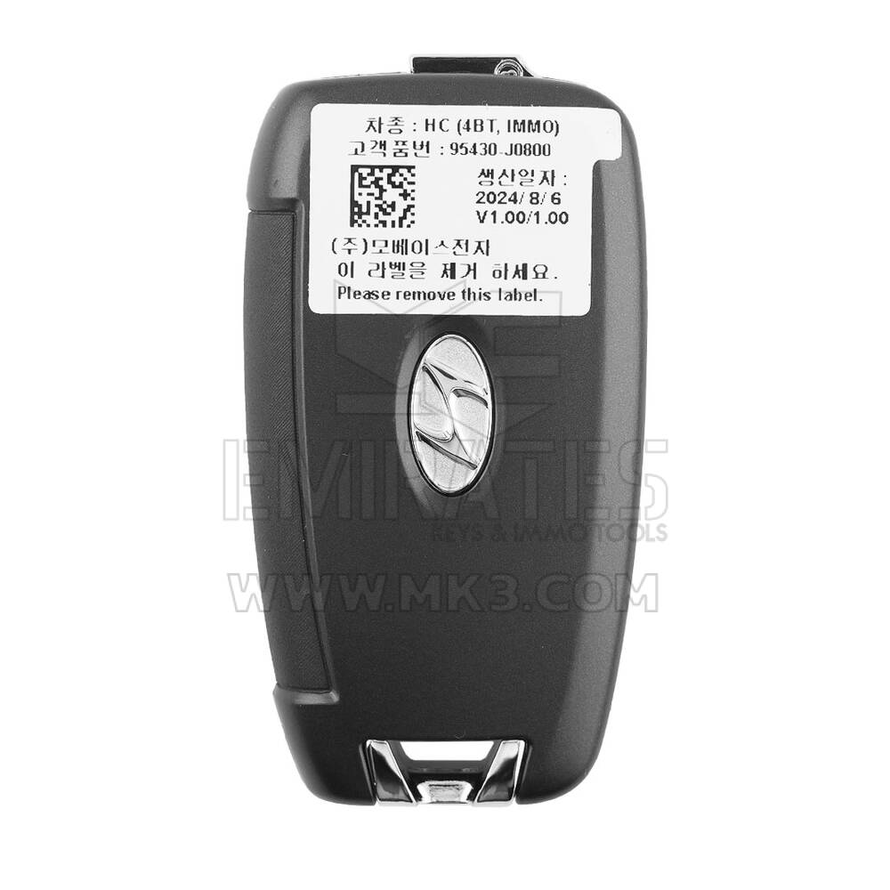 Hyundai Accent Genuine Flip Remote Key 95430-J0800 | MK3