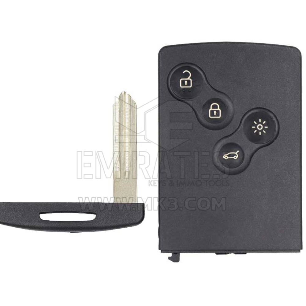 Renault Remote Key, NEW REN Koleos Samsung QM5 Smart Card Keyless Type 4 Buttons 433MHz PCF7952A Transponder High Quality Best Price - MK3 Remotes | Ключи от Эмирейтс