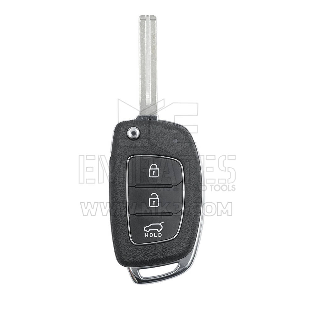 Novo Aftermarket Hyundai Flip Remote Key Shell 3 Botões SUV Trunk TOY48 Blade Alta Qualidade Melhor Preço | Chaves dos Emirados