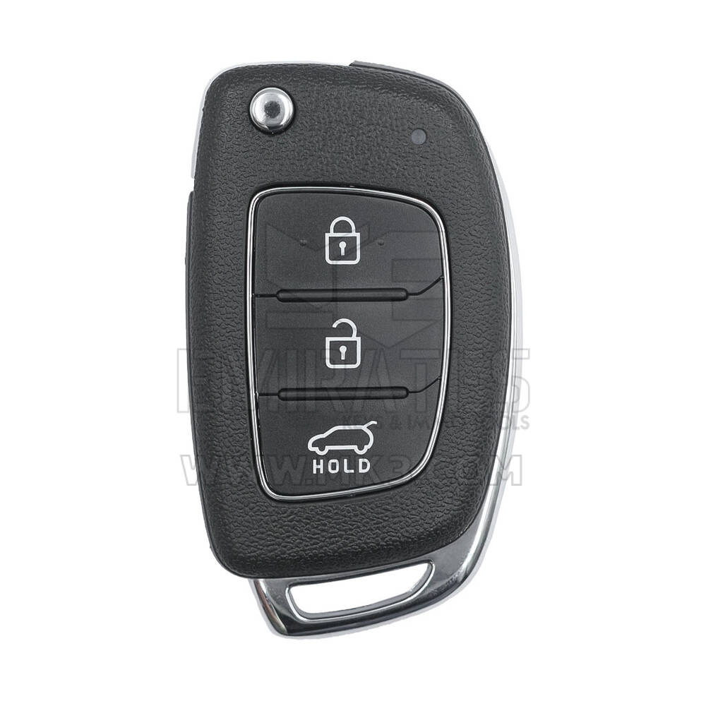 Hyundai Tucson 2016-2020 Flip Remote Key Shell 3 Buttons SUV Trunk TOY48 Blade