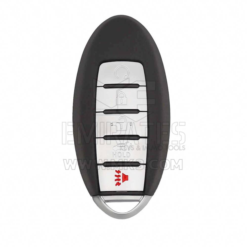 Корпус дистанционного ключа Nissan Smart Remote, 4+1 кнопка, тип внедорожника, левый аккумулятор