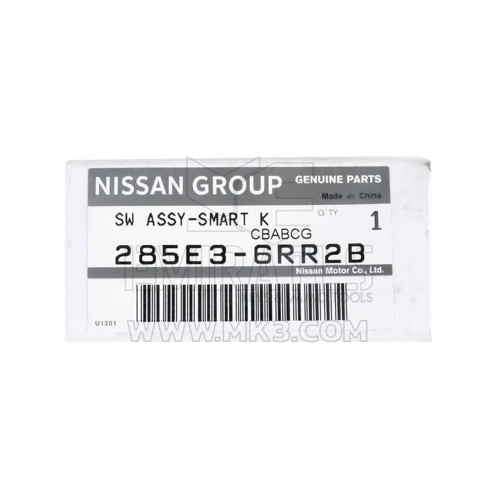 Nuevo control remoto inteligente original/OEM de 3 botones y 433 MHz para Nissan Qashqai 2021 Número de pieza del fabricante: 285E3-6RR2B / 285E3-6RR2A - KR5TXN1 | Emirates Keys