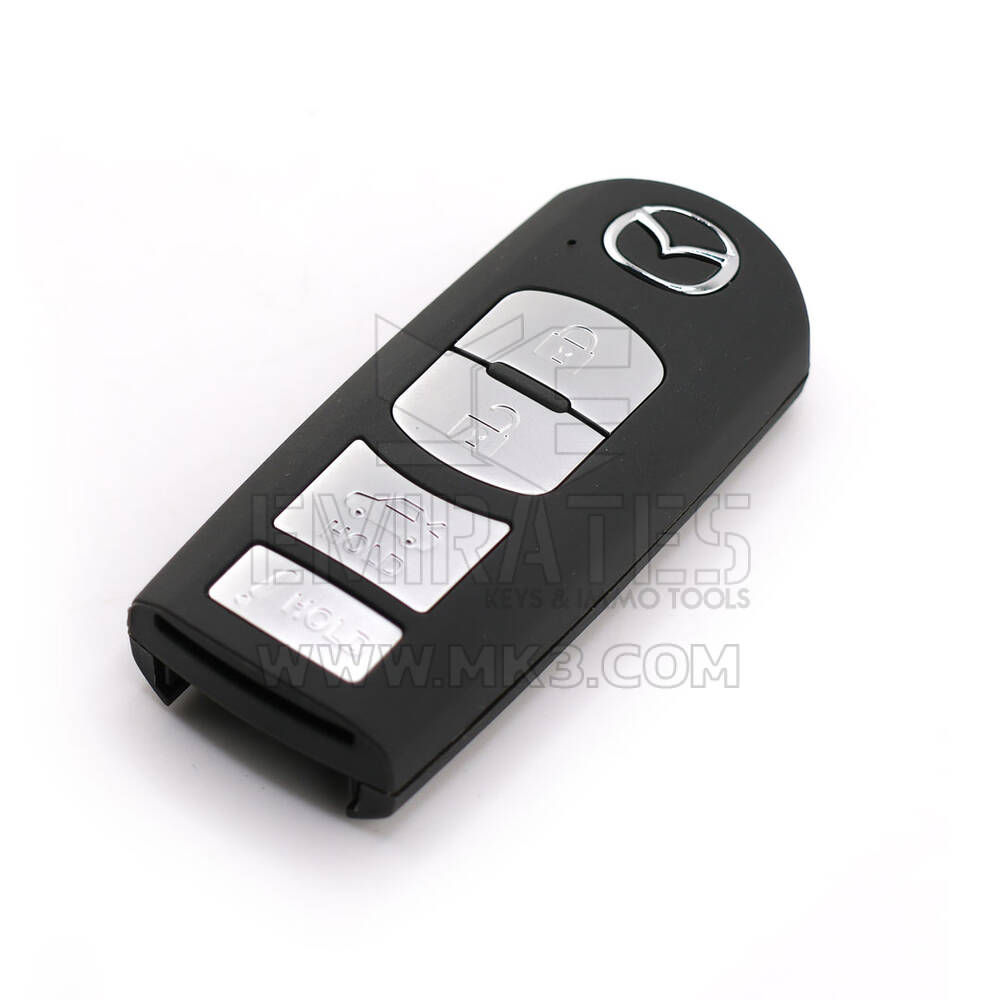 Chiave telecomando intelligente originale Mazda 3 e 6 usata 2015 4 pulsanti 315 MHz Numero parte OEM: GJY9-67-5DY / FCCID: WAZSKE13D01 | Chiavi degli Emirati
