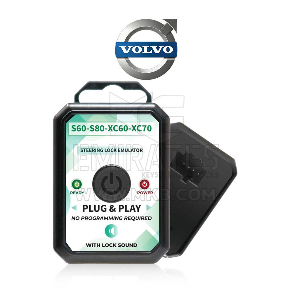 Volvo Emulator - v40 - s60 - s80 - xc60 - xc70 Steering Lock