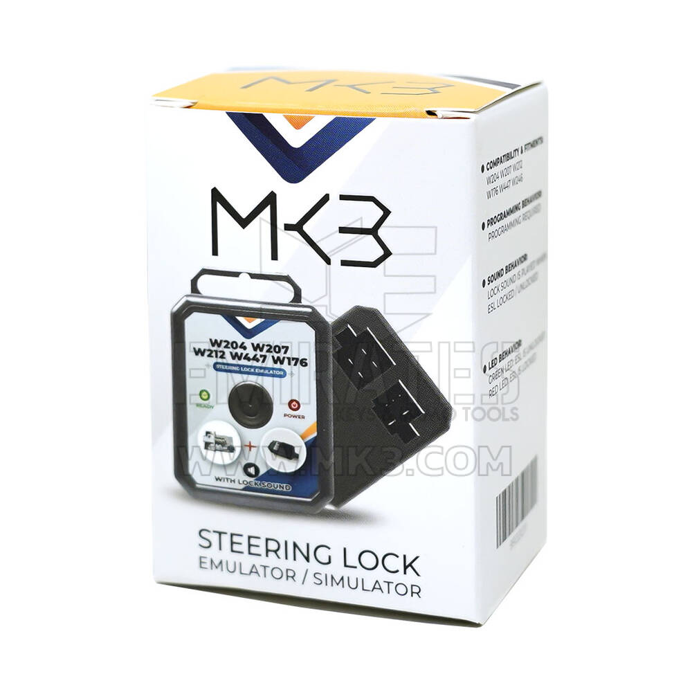 Easy to install MB Universal Emulator , New Mercedes Benz W204 W207 W212 W176 W447 W246 ESL / ELV Steering Lock Simulator Emulator With Lock Sound | Emirates Keys