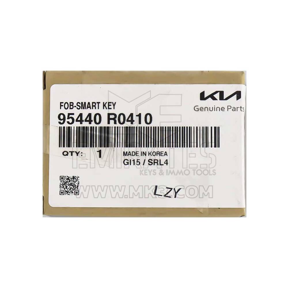KIA Cadenza 2022 Smart Remote Key 6 Buttons 433MHz Manufacturer Part Number: 95440-R0410 Transponder ID: PCF7938x 4A side box| Emirates Keys