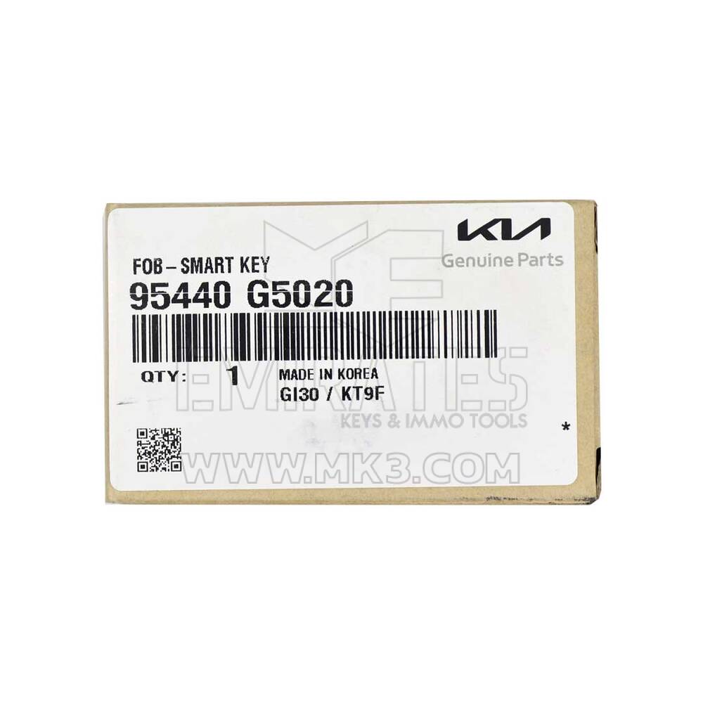 New KIA Niro 2021 Genuine/OEM Smart Remote Key 5 Buttons 433MHz OEM Part Number: 95440-G5020 - FCC ID: TQ8-FOB-4F34 | Emirates Keys