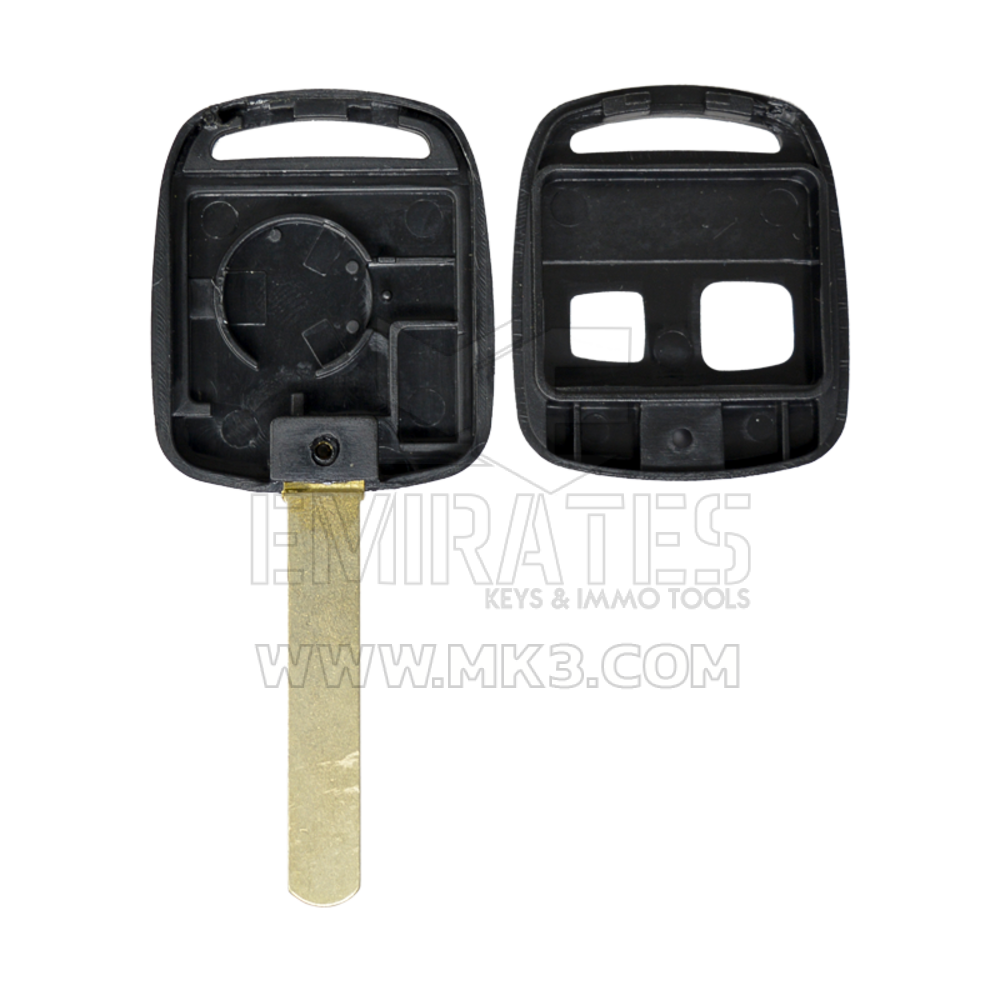 Coque de clé à distance Subaru Laser 2 boutons, pièces de rechange de haute qualité, coque de clé à distance Mk3, remplacement de coques de clé à bas prix.