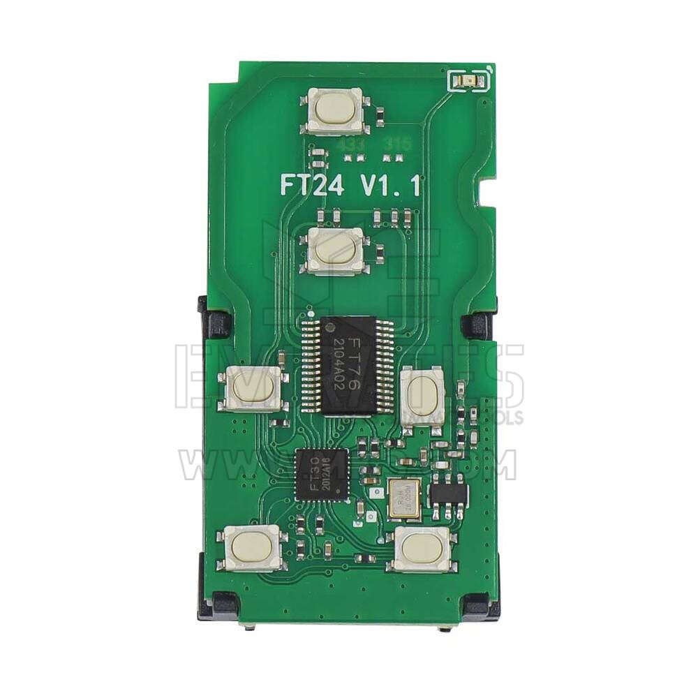 Carte de circuit imprimé de clé intelligente Lonsdor 5691B 315,12 MHz Toyota 4D 6B | MK3