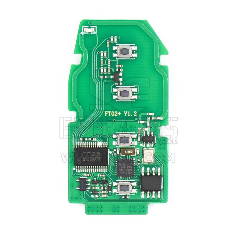 Lonsdor FT02-0410B Circuit imprimé de clé intelligente Toyota 312 MHz | MK3