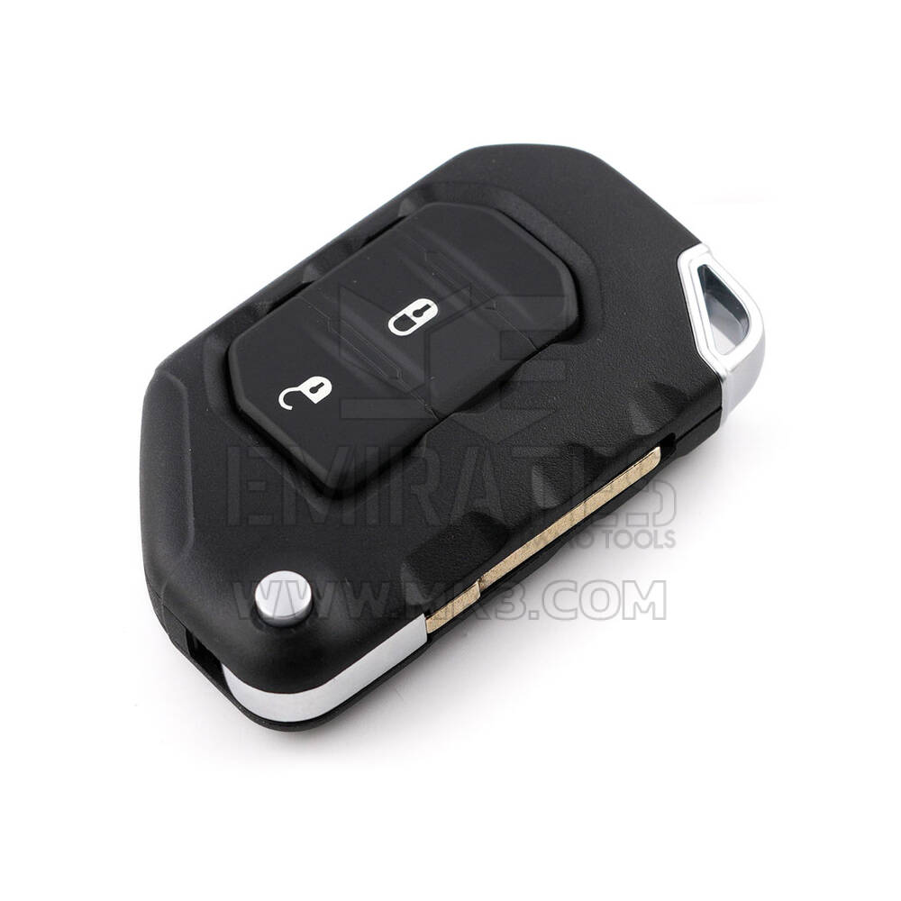 Like New Jeep Wrangler 2018-2023 Original Flip Remote 2 Buttons 433 MHz OEM Part Number: 68416786AD | Emirates Keys