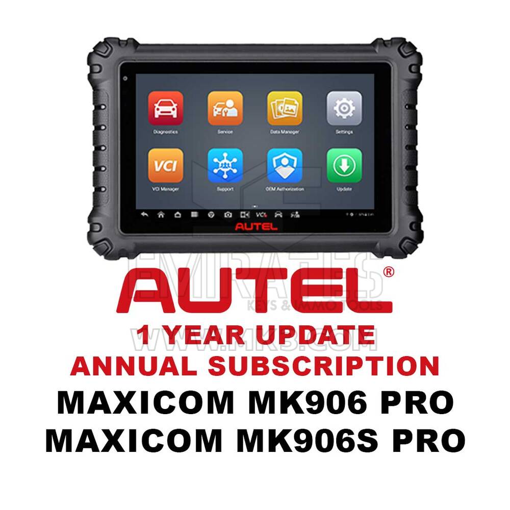 Autel MaxiCOM MK906 Pro / MK906S PRO Actualización de suscripción de 1 año