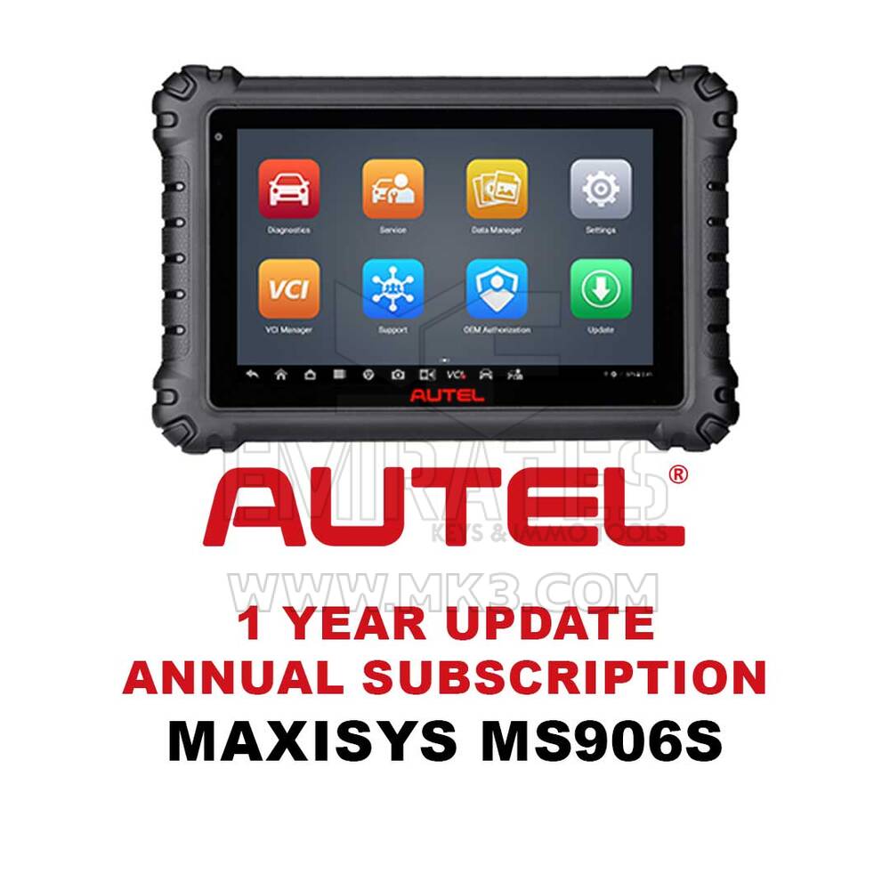 Обновление подписки Autel MaxiSys MS906S на 1 год