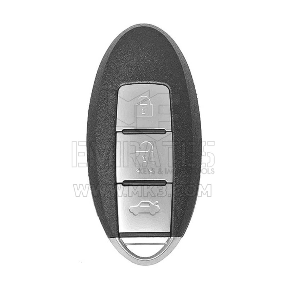 Nissan Infiniti Smart Key Shell 3 botões tipo médio de bateria