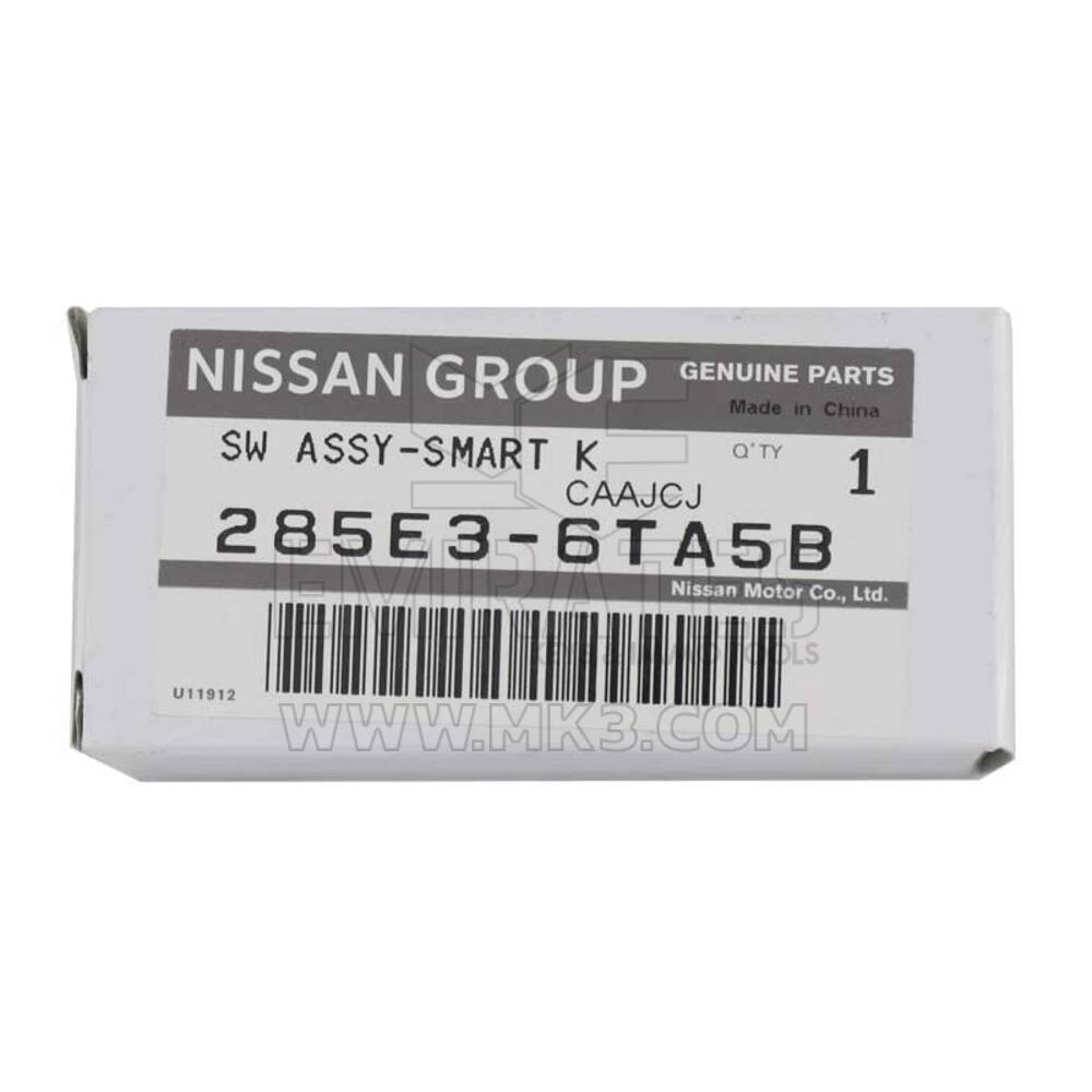 العلامة التجارية الجديدة Nissan Rogue 2021 مفتاح ذكي أصلي / OEM 4 أزرار تشغيل تلقائي 433 ميجا هرتز رقم جزء OEM: 285E3-6TA5B / 285E3-6XR5A - FCCID: KR5TXN3 | مفاتيح الإمارات