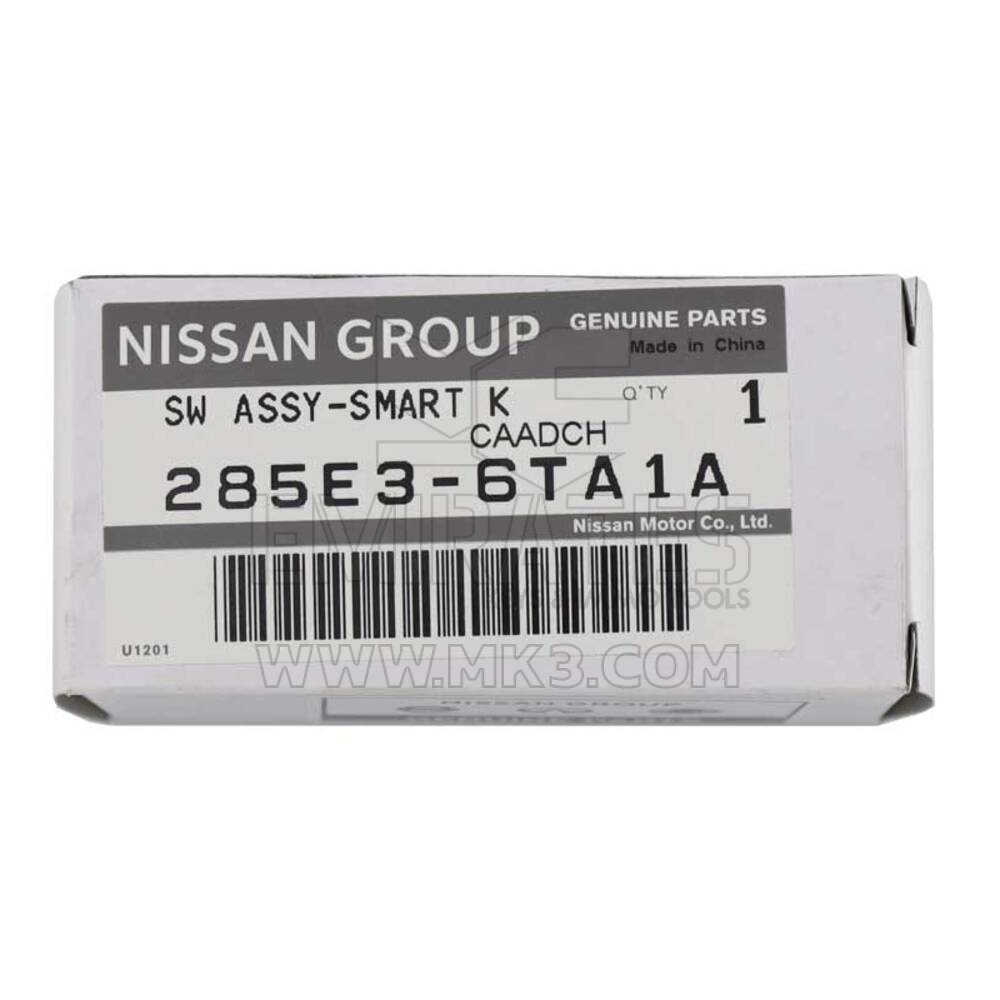 Nuevo Nissan Rogue 2021 Llave inteligente original/OEM de 3 botones 433 MHz Número de pieza del fabricante: 285E3-6TA1A, 285E36TA1A / FCCID: KR5TXN1 | Cayos de los Emiratos